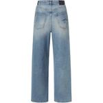 Широкие джинсы R13, синий - фото 3