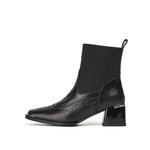 ST&SAT Женские ботинки черно-коричневые - фото 3