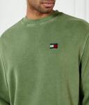 Свитер Relaxed fit Tommy Jeans, зеленый - фото 4