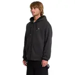 Флис Volcom Single Stone Lined full zip, черный - фото 7