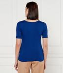 Блуза Marc Cain Slim Fit, синий - фото 3