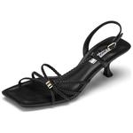 Римские сандалии женские 73Hours, черный - фото 7