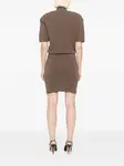 Платье Robe Maille Castagna JACQUEMUS, коричневый - фото 4
