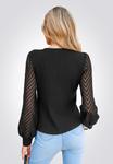 Блуза Cupshe, черный - фото 2