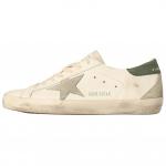 Golden Goose Суперзвезда Белый Зеленый Лед - фото