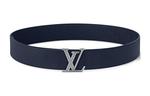 Мужской ремень Louis Vuitton, темно-синий - фото 2