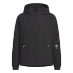 Adidas ФУТУР СТАЙЛ Тканая куртка, Black - фото