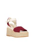 Эспадрильи Espadrilles, гранат - фото 2