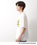 SESAME STREET Футболка с принтом «Улица Сезам», кремовая - фото 4