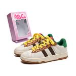 Кроссовки ABCIO Skateboarding Shoes Women's Low-top, бежевый/синий - фото 30