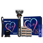 Бритва Braun Collaboration Yishun Flashlight Hybrid Edition Power Micro Vibration мужская Gillette - фото 2