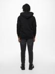 Толстовка с капюшоном на молнии классического кроя Only & Sons Ceres, черный - фото 4