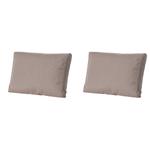 Подушка на стул Madison серо-коричневый, 60/8/40 см - фото