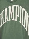 Футболка стандартного кроя Champion, зеленый - фото 3