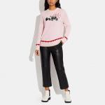 COACH Женский свитер, цвет 	 Pink - фото 2