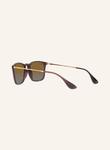 Солнцезащитные очки Ray-Ban RB4187 CHRIS - фото 4