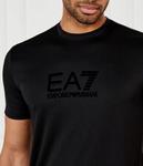 Футболка мужская Ea7 облегающего кроя, черный - фото 4