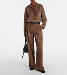 Замшевая рубашка Estate S Max Mara, Visone - фото 2