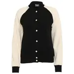 Куртка Urban Classics Light Terry Raglan College bomber, черный - фото 3