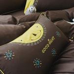 EAGLCQA Сатиновый комплект постельного белья с вышивкой - фото 4