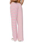 Лейкен Полосатые Брюки Микс Edikted, розовый - фото 3