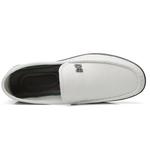 GZZ Мокасины мужские черно-белые белые, цвет White - фото 4
