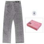 Джинсы унисекс Xinyinsu, серый - фото 3