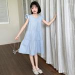 Платье для дошкольниц PROTECTCAMEL, синий - фото 3