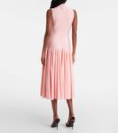 Расклешенное миди-платье Alaïa, Pink - фото 3