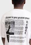 Футболка с принтом TEEMIR TEE OVERSIZED FIT Redefined Rebel, белый - фото 5