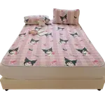Покрывало Two Three Piece Set Foldable Students Dormitory Single Air Conditioning Mat Sanrio, Tape Afraid Of Husky - фото 7