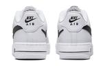 Кроссовки Nike Air Force 1 Low Cut Out Swoosh White Black GS - фото 5