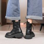 AGSDON Martin Ботинки Женские, Черный [9 отверстий]-60504 - фото 3