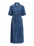 OBJECT Платье-рубашка 'OBJFrame' в синем цвете - фото