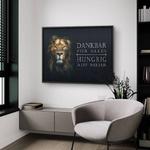 Картина на холсте ArtMind Dankbar & Hungrig, многоцветный - фото 2