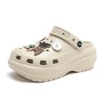 Клоги Женские Jeep, Бежево-оранжевые - фото 2