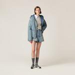 Джинсовые шорты Miu Miu, голубой - фото 2