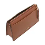 Кожаная сумка-мессенджер Michael Kors, коричневый - фото 3