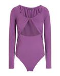 Боди 8 By Yoox, фиолетовый - фото