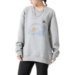 Унисекс свитшот Mizuno, белый - фото 7