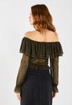 Топ Even&Odd Long sleeved top, Brown - фото 3