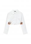 Блуза Calliope CROP, Bianco Ottico/Off-White - фото 4