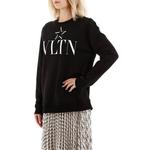 Свитшот SS21 женский Valentino, черный - фото 6