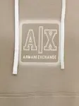 Худи с логотипом Armani Exchange, нейтральный - фото 4