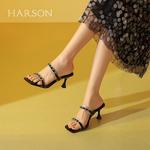 Шлепанцы женские Harson, черный - фото 11