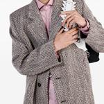 Пальто мужское бежевое Prada, бежевый - фото 5