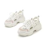 Кроссовки DAPHNE Chunky Sneakers Women's Low-top, белый/оранжевый - фото 10