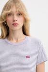 Хлопковая футболка Levi'S, фиолетовый - фото 4
