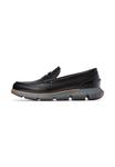 Лоферы Cole Haan ZEROGRAND PENNY , Black Gray Pinstripe Black/Black - фото