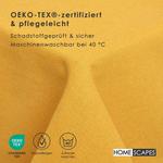 Скатерть Homescapes темно-желтый, 137/228 см - фото 6